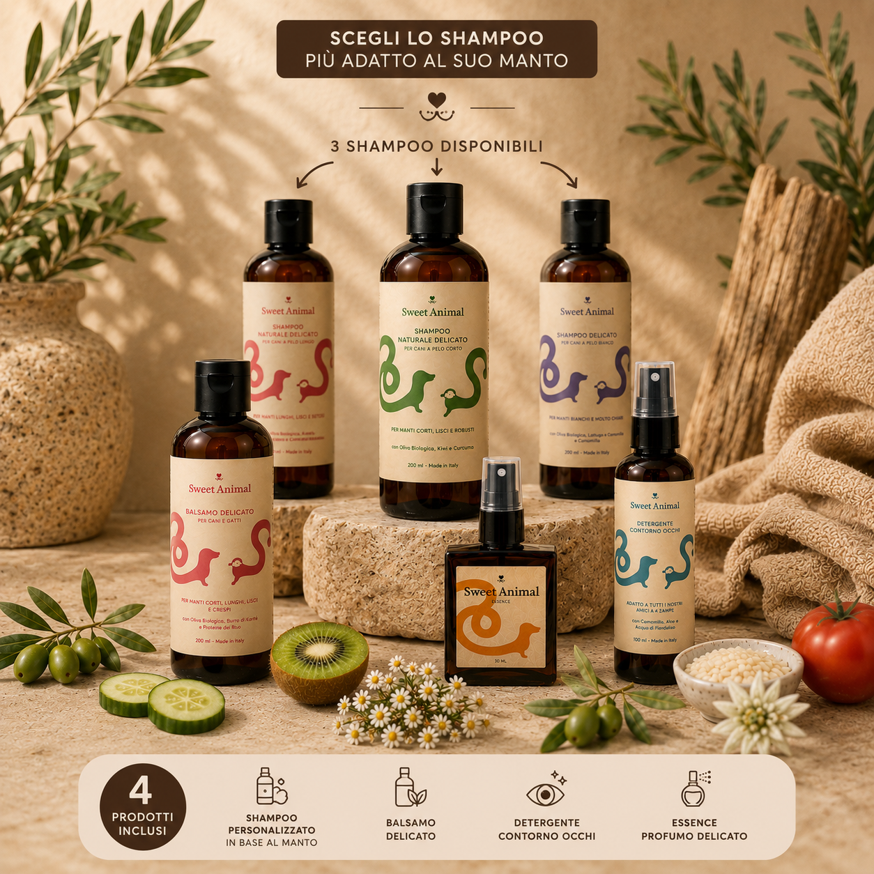 Routine completa Sweet Animal Care